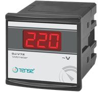 DJ-V - voltmetro digitale da pannello incorporato per tensione CA 1-500 V, misuratori da pannello 73 mm x 73 mm