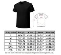 Dj Your Name Casual Round Neck T Shirt Black M