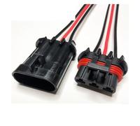 Dj70282a-6.3 Cablaggio ventola Compatible With auto 2p3p Presa maschio e femmina ad alta corrente Connettore del radiatore serbatoio dell'acqua Lunghezza filo 15 cm(3p strip line,1sets)