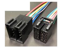 Dj7082-3.5 Connettore autoradio 8p / 8 16 pin Cavo cablaggio altoparlante CD maschio femmina accoppiamento avvio 962189-1(16p strip line,1sets)