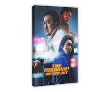 DJAGBW The Roundup - Poster su tela con scritta "No Way Out", decorazione artistica da parete per soggiorno e camera da letto, 20 x 30 cm