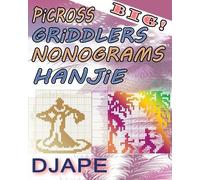 Djape BIG Picross Griddlers Nonograms Hanjie (Tascabile) Hanjie Books