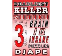 Djape Deadliest Killer Sudoku (Tascabile) World's Hardest Killer Sudoku Books
