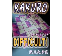 Djape Difficult Kakuro (Tascabile)