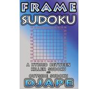 Djape Frame Sudoku (Tascabile) Outside Sudoku Puzzle Books