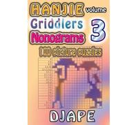 Djape Hanjie Griddlers Nonograms (Tascabile) Hanjie Books