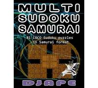 Djape Multi Sudoku Samurai (Tascabile)