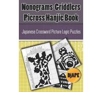 Djape Nonograms Griddlers Picross Hanjie book (Tascabile) Picross Books