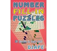 Djape Number Fill-in Puzzles (Tascabile) Number Fill-Ins Books