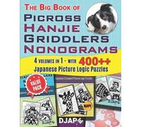 Djape The Big Book of Picross Hanjie Griddlers Nonograms (Tascabile)