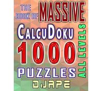 Djape The Massive Book of CalcuDoku (Tascabile) Calcudoku Puzzle Books