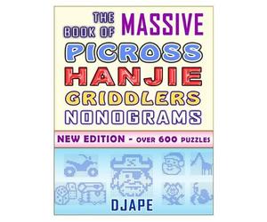 Djape The Massive Book of Picross Hanjie Griddlers Nonograms (Tascabile)