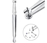 DJCIW Morsetto multiuso per piercing, strumento per la rimozione di piercing, perfetto per cambiare e rimuovere cartilagine, labbra e naso gioielli per rimuovere orecchini con sfera posteriore