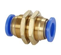 DJDLFA Parti pneumatiche del compressore d'aria degli accessori per tubi del PC Spingere diritto nel giunto pneumatico 1/2 "1/4" 3/8 "1/8" filettatura esterna M5 4-12mm (PM, 12mm)