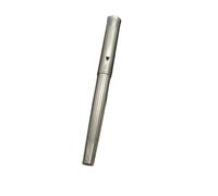 DJDLFA Penna stilografica colorata in lega di titanio liscia NO.6, pennino morbido EF/F, regalo per studenti d'affari e scrittura, con convertitore (A, coltello lungo 1,0-1,4 mm)