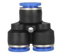 DJDLFA Raccordi per tubi pneumatici per PC Parti del compressore d'aria diritto Push in giunto pneumatico 1/2 "1/4" 3/8 "1/8" M5 filettatura esterna 4-12 mm (PY, 4 mm)