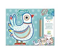 Djeco A&C - Taccuino e Libri da colorare, Multicolore (30063)