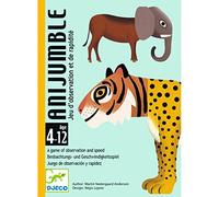 Djeco Anilumbre, Gioco di Carte con Animali, 4-12 Anni