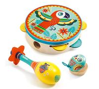 Djeco Set di Strumenti: Tamburelli, Maracas, Nacchere - 1 pz.