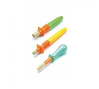 DJECO Colori per bambini 3 Pennelli (39007), Multicolore (1)