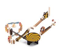 Djeco- Construcción PCS e Costruzione Zig & Go-45 Pezzi (35643), Multicolore, 1