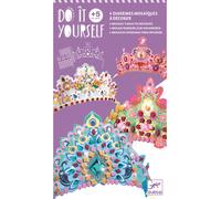 DJECO- Diademas para Princesa Natale Fasce per Decorare Principessa (37901), Multicolore, DJ07901