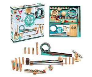 DJECO Costruzione Zig & Go-28 Pezzi (35640), Multicolore (1)