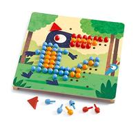 DJECO d'azione e riflessi Giochi Educativi Mosaico rigolo, Multicolore, DJ08136