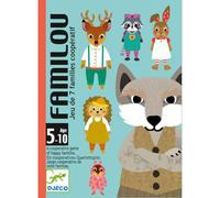 DJECO-dj05103 Wolf Giochi di carteGiochi di carteDJECOCarte Familou, Multicolore, 36