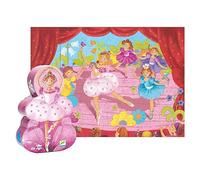 Djeco DJ07227 La Ballerina col Fiore, 36 Pezzi