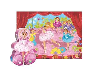Djeco DJ07227 La Ballerina col Fiore, 36 Pezzi
