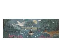 Djeco DJ07688 - Puzzle Gallery Inno alla luna, 1000 pezzi