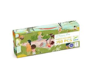 Djeco DJ07689 Puzzle Gallery A Summer Day - 350 Pezzi