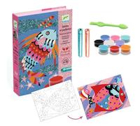 Djeco- Pesce per i Bambini più Grandi-Sabbia Colorata, Colore Misto, DJE-391