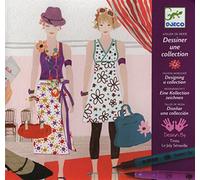 Djeco DJ08731 Disegnare Una Collezione di Moda
