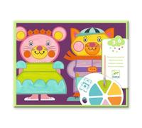 Djeco DJ09133 - Tavolozza per i più piccoli, guance paffute