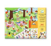 Djeco DJ09355 Trasferimenti Decalcomanie Party Time