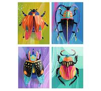 Djeco DJ09449 Paper Bugs - Creazioni di carta per bambini più grandi