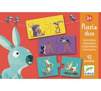 Djeco: Puzzle duo - Contrari