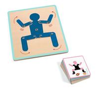 Djeco Giocattolo educativo Bodymove, gioco educativo per bambini.