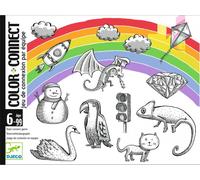 DJECO gioco di carte Color Connect