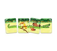Djeco Gioco di carte Safari Croco, gioco da ragazzi per divertimento e apprendimento