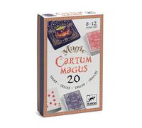 DJECO GIOCO DI MAGIA GIOCO DI CARTE MAGIC CARTUM MAGUS 20 TRUCCHI - GIOCO MULTICOLORE PER BAMBINI ETA' 8+