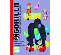 Djeco Gorilla, Giocando a carte , Colore Multicolore, DJ05123
