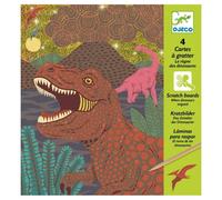 DJECO Immagini da Graffiare Dinosauri