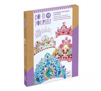 Djeco Kit Per Diademi Principessa Fai Da Te Con Mosaico - Kit Hobby Per Bambini