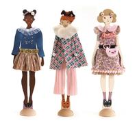 Djeco Gioco La Moda di Lucille – Laboratorio di Moda Multicolore per bambini 7+