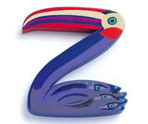 Djeco Lettera Animali - Z - Arredamento, decorazione e conservazione per bambini, unisex