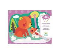 DJECO Magic Colouring libri da colorare con colori ad acqua 18m+ 1 pz