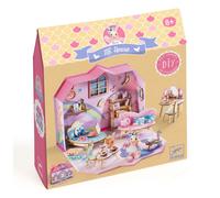 DJECO MI HOUSE CASA IN MINIATURA DA COSTRUIRE ROSE DJ08033